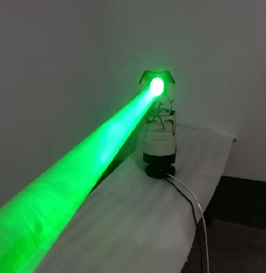  All weather bird repellent dedicated green laser light