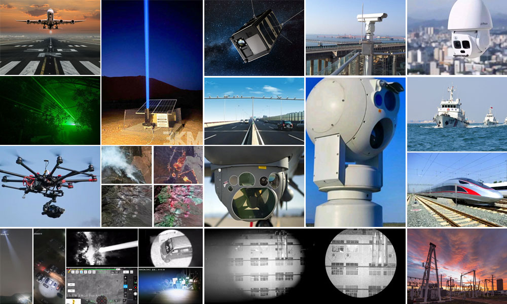 Main application fields of 3KM laser lighting module