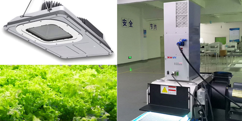 3KM microwave plasma light source (LEP) in the field of plant lighting and UV curing